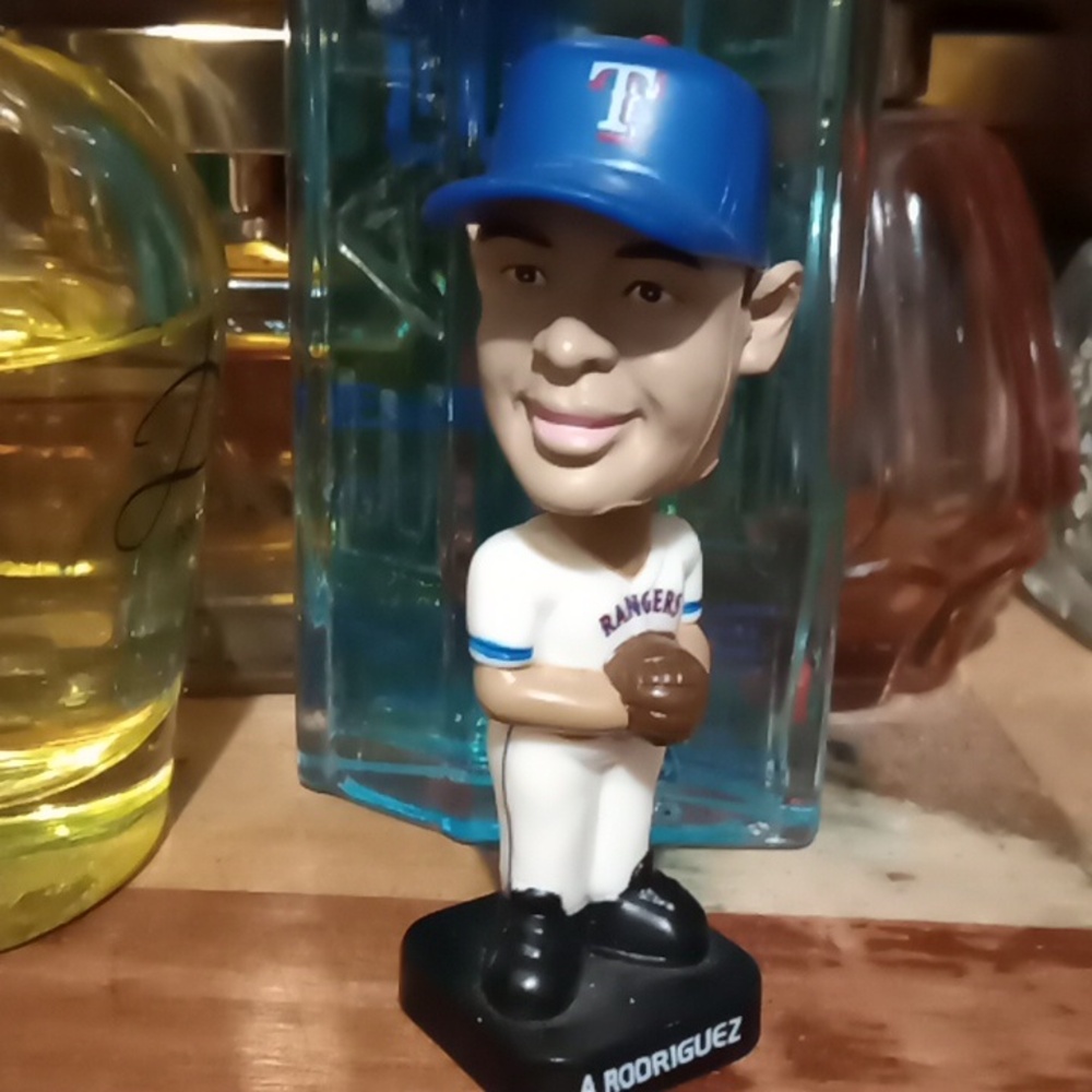 A.Rodriguez Texas Rangers Bobblehead.